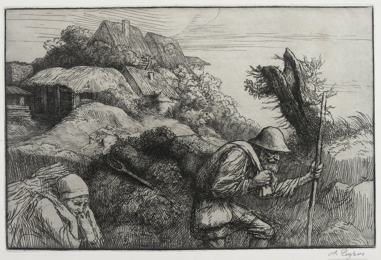 De terugkeer van het hout door Alphonse Legros