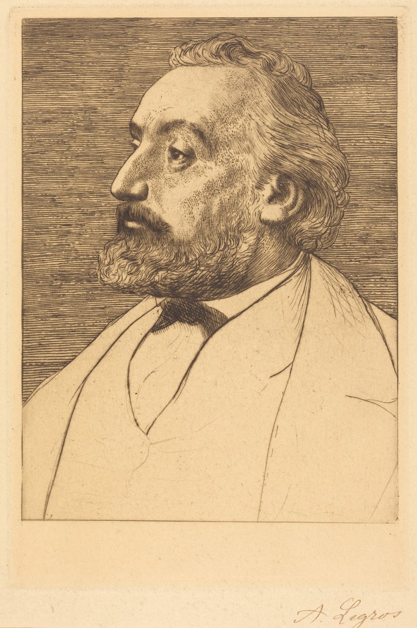 Leon Gambetta, 2e plaat door Alphonse Legros