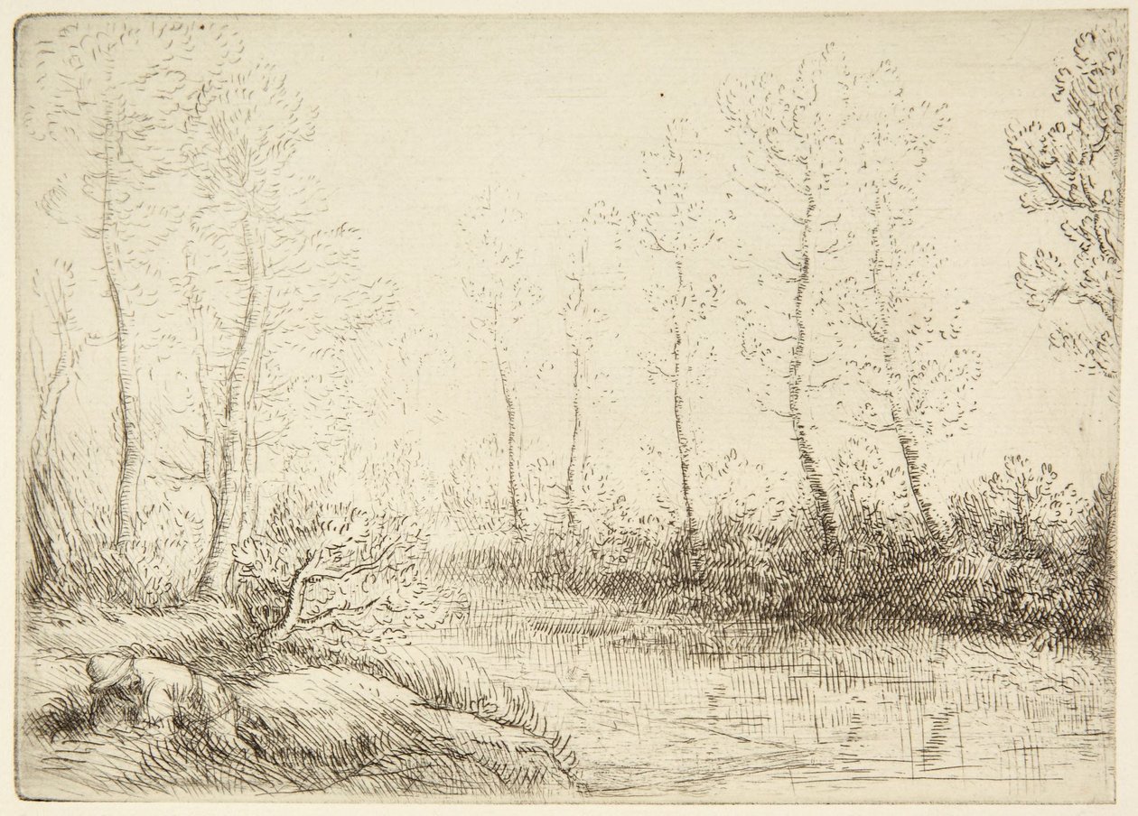 De Berken door Alphonse Legros
