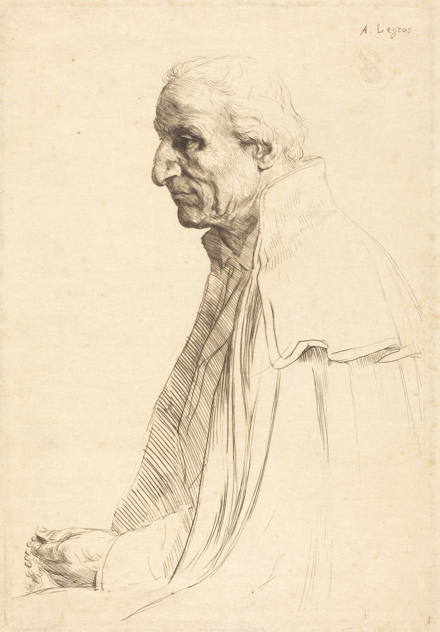 Oude Spanjaard door Alphonse Legros