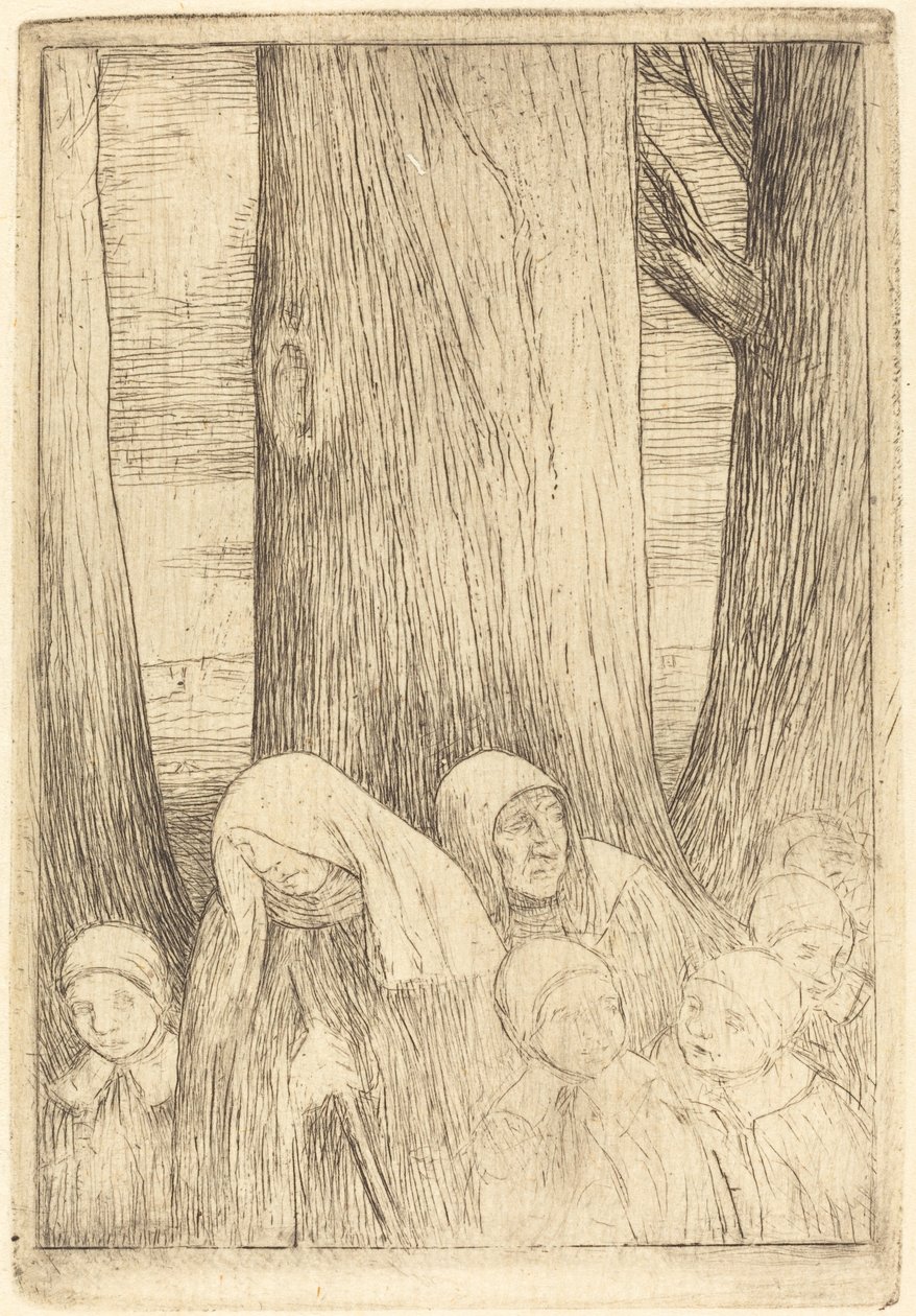 Wezen Les orphelins door Alphonse Legros
