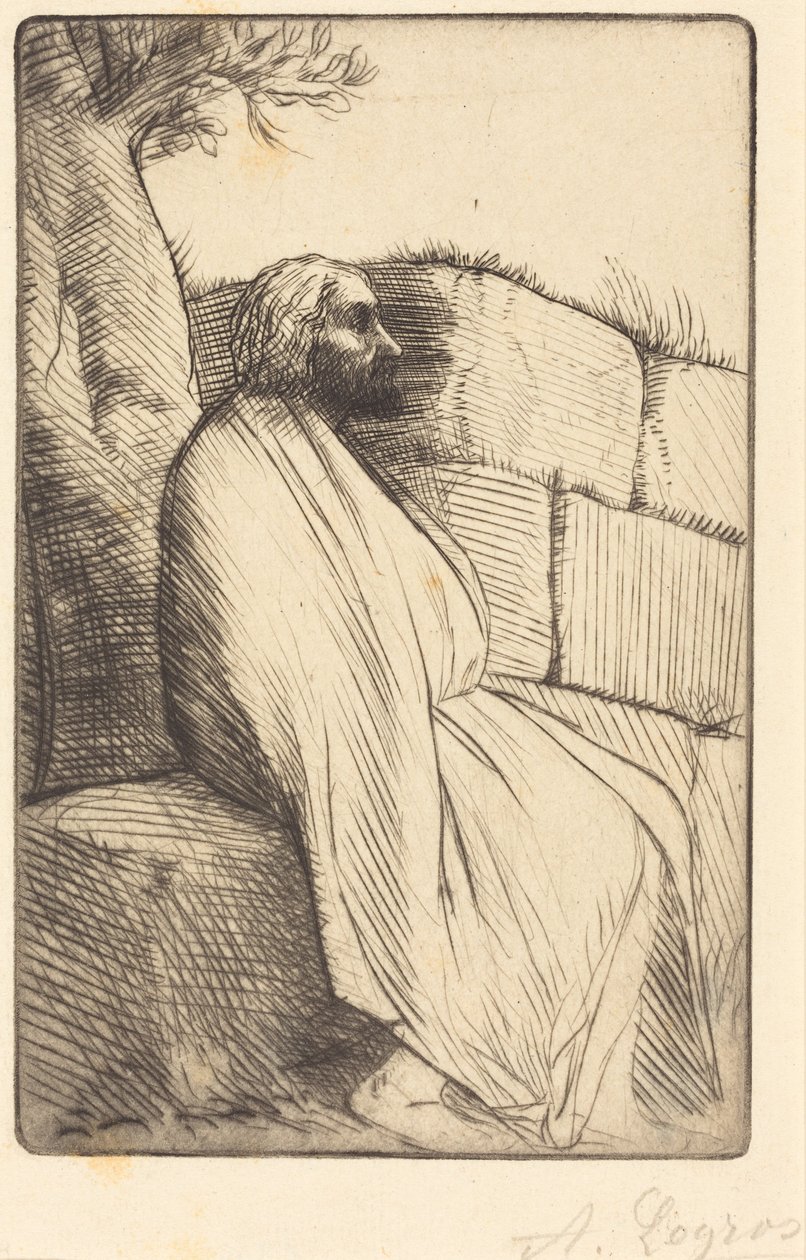 Filosofie (De filosoof) door Alphonse Legros