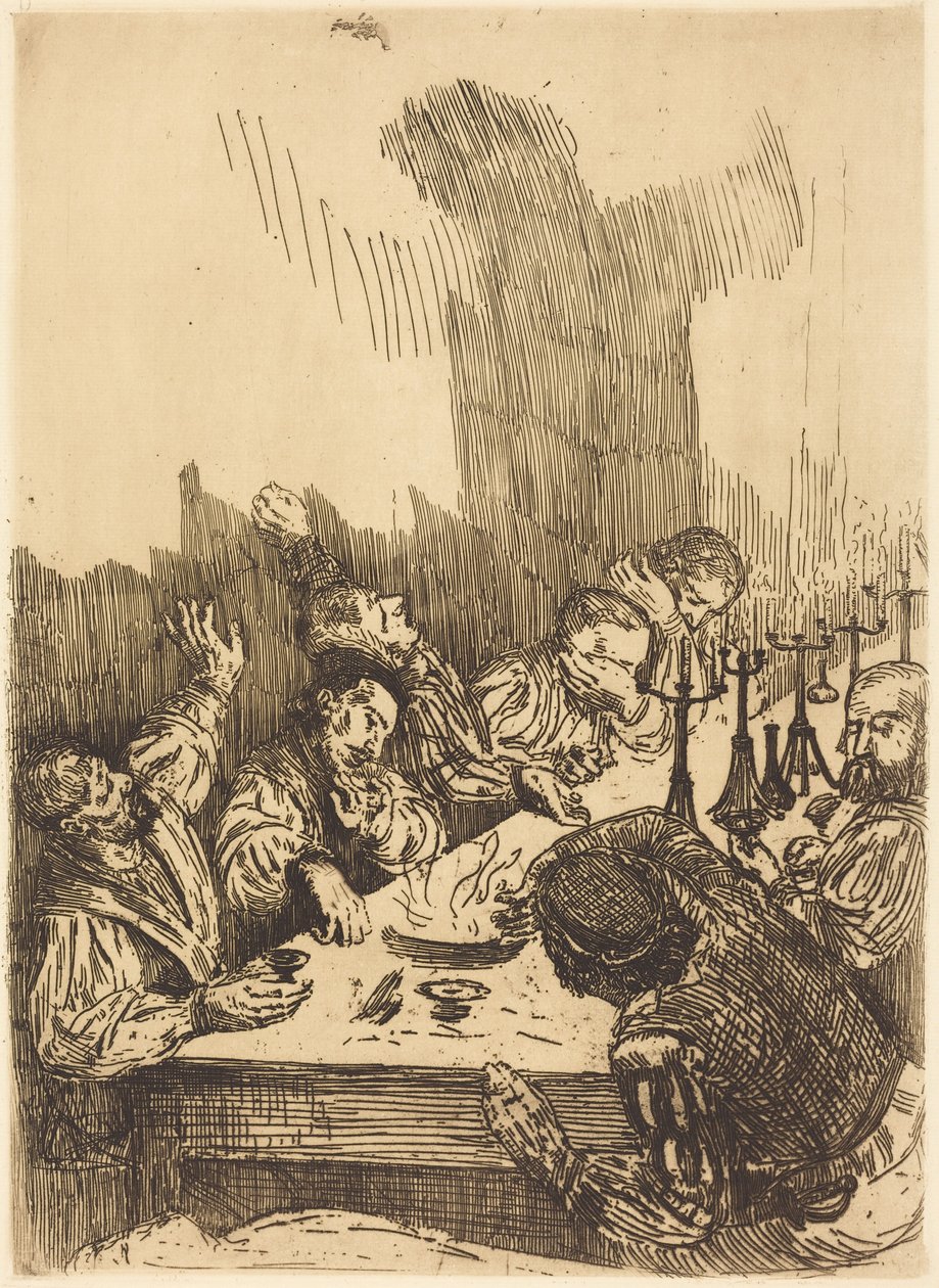 Shadow (Schaduw) door Alphonse Legros