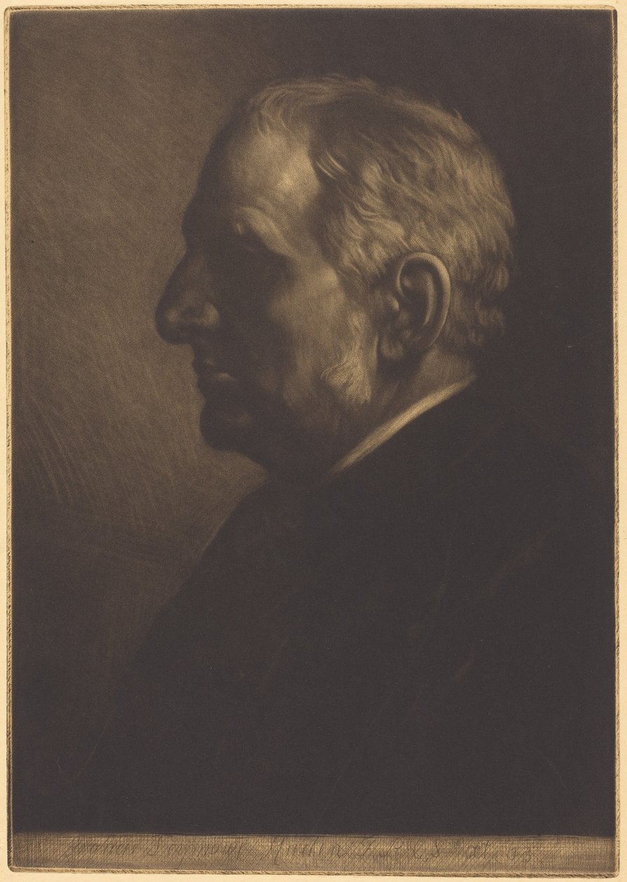 Sir Seymour Haden door Alphonse Legros