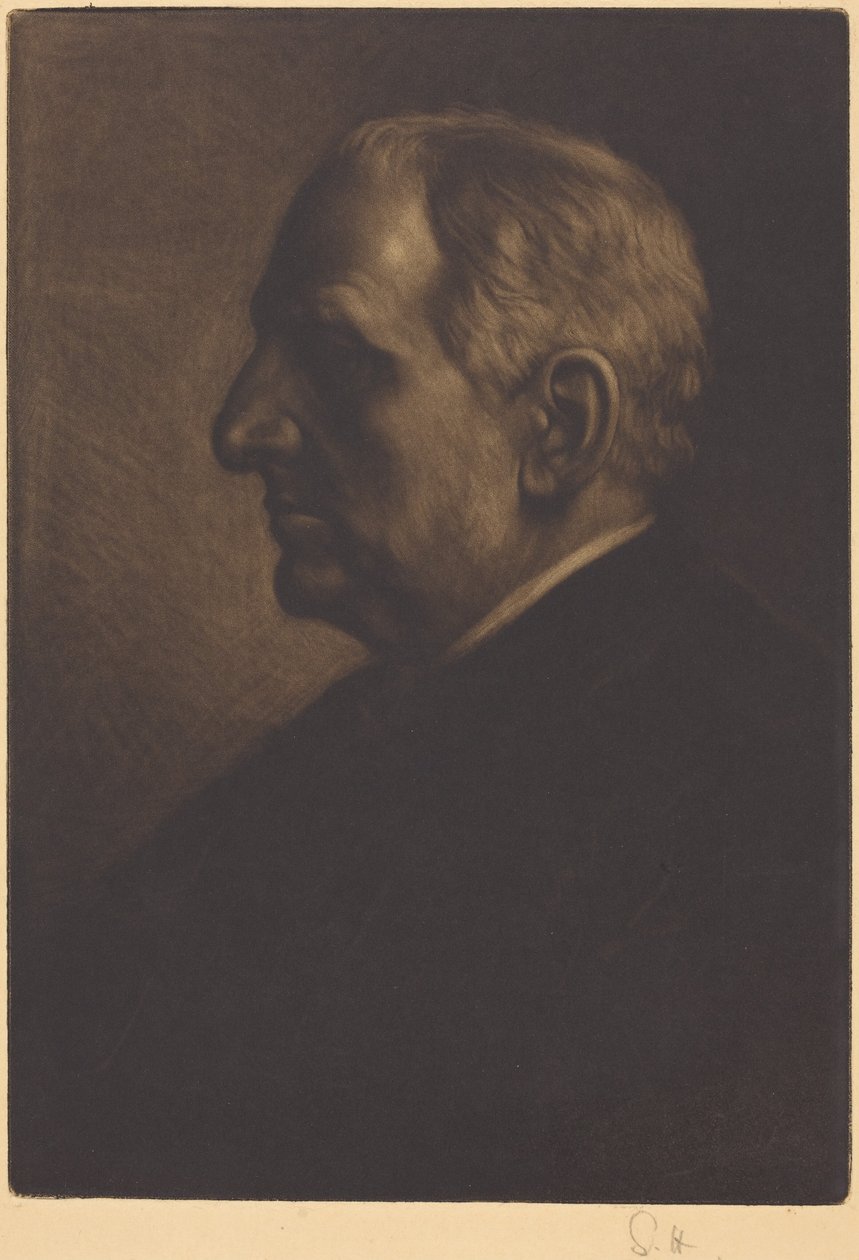 Sir Seymour Haden door Alphonse Legros