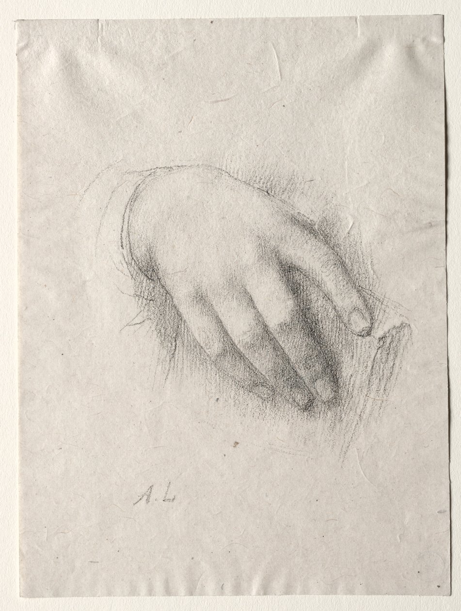 Studie van handen door Alphonse Legros