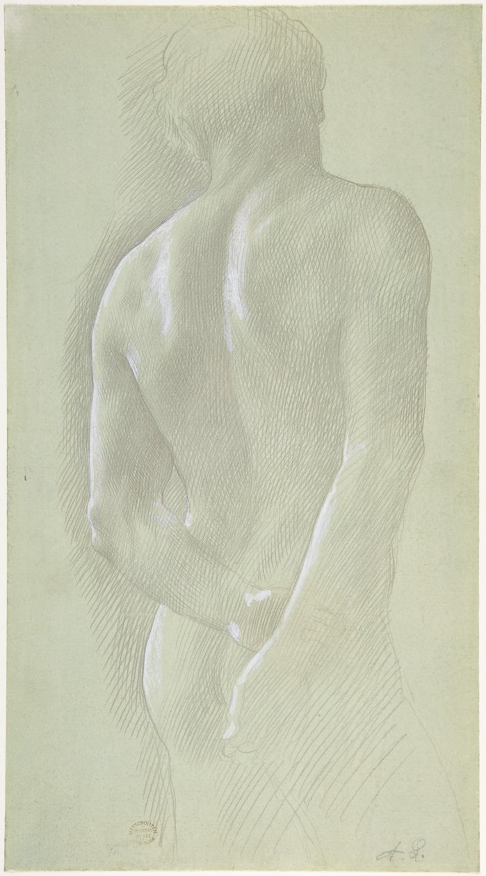 Figurenstudie door Alphonse Legros