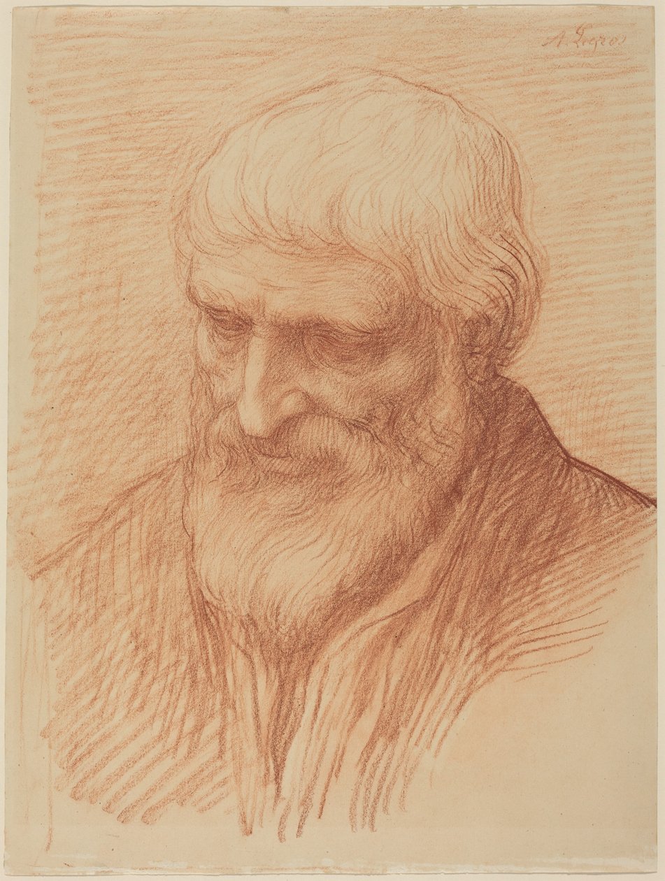 Studie van een filosoof door Alphonse Legros