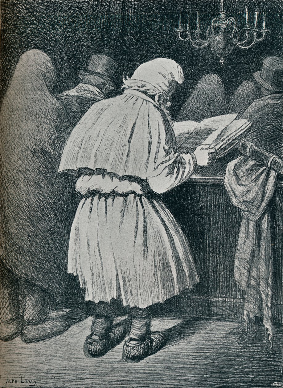 Le Grand Pardon: Le Kippour à la Campagne door Alphonse Levy