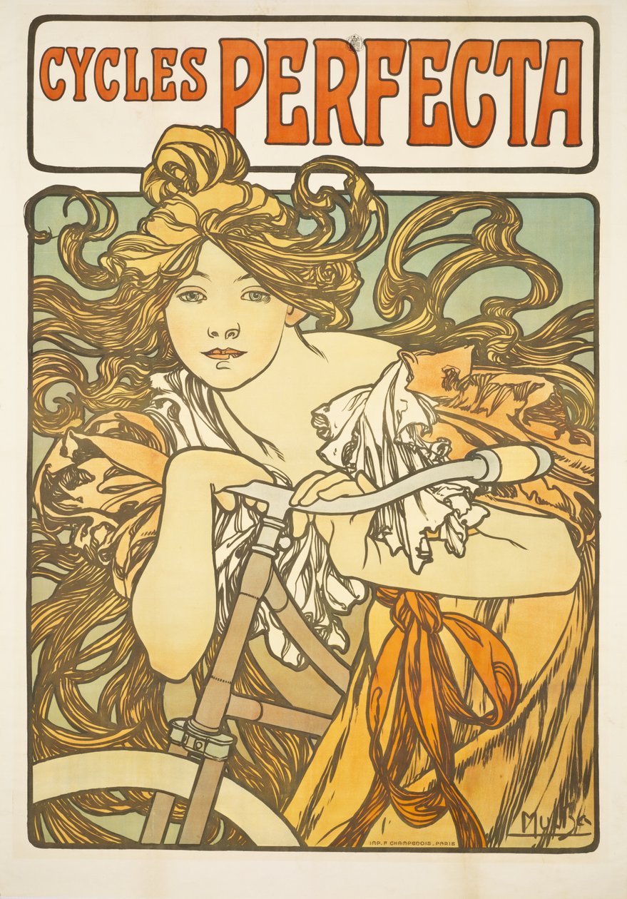 Cycles Perfecta door Alphonse Mucha