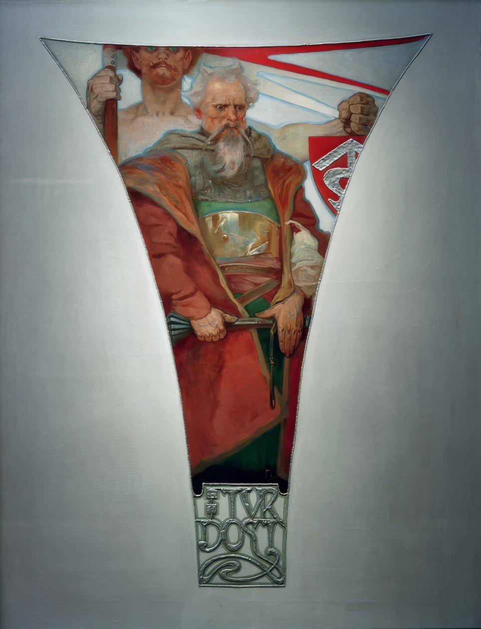 Onbuigzaamheid – Jan Roháč van Dubá door Alphonse Mucha