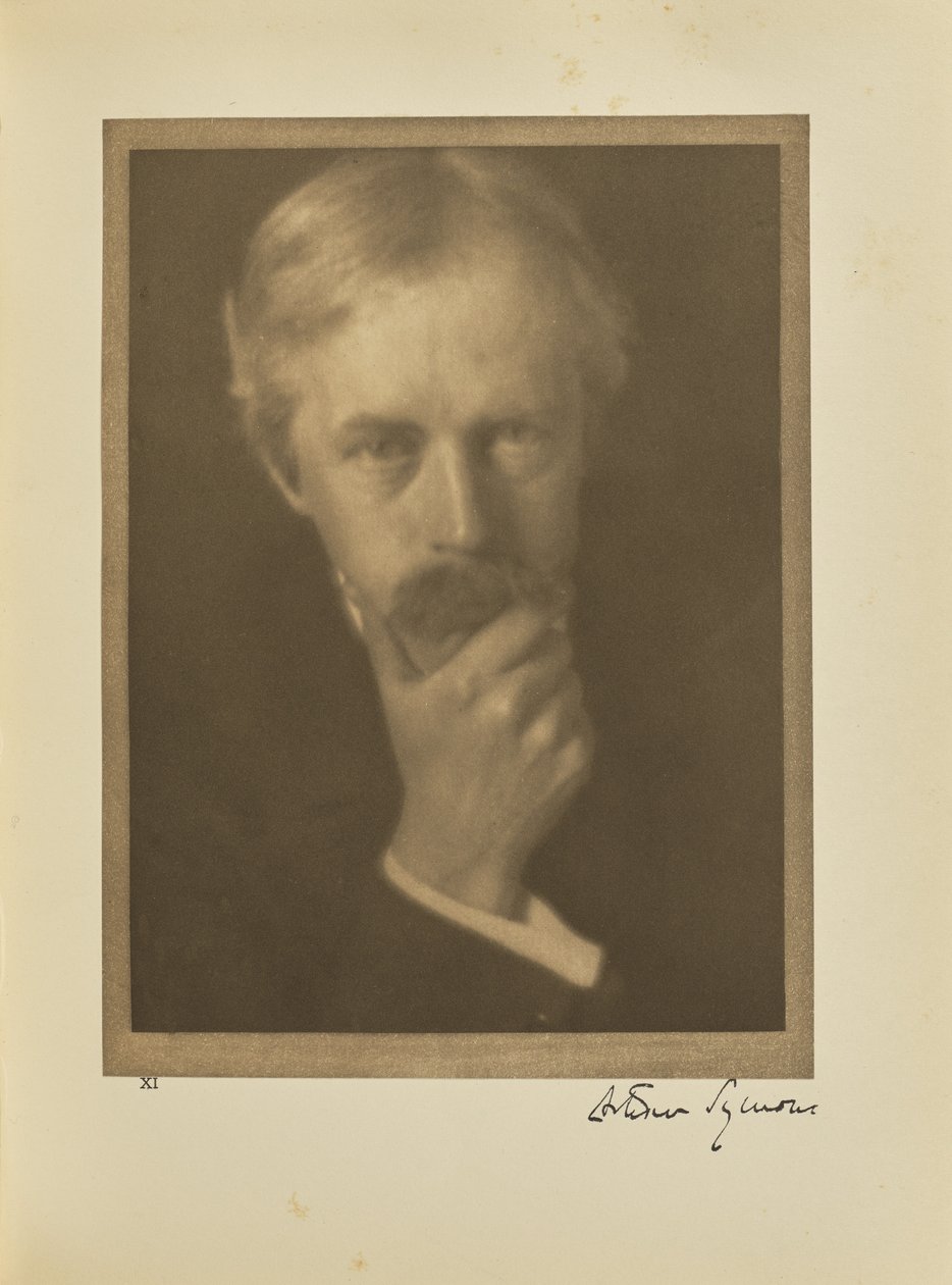 Arthur Symons door Alvin Langdon Coburn