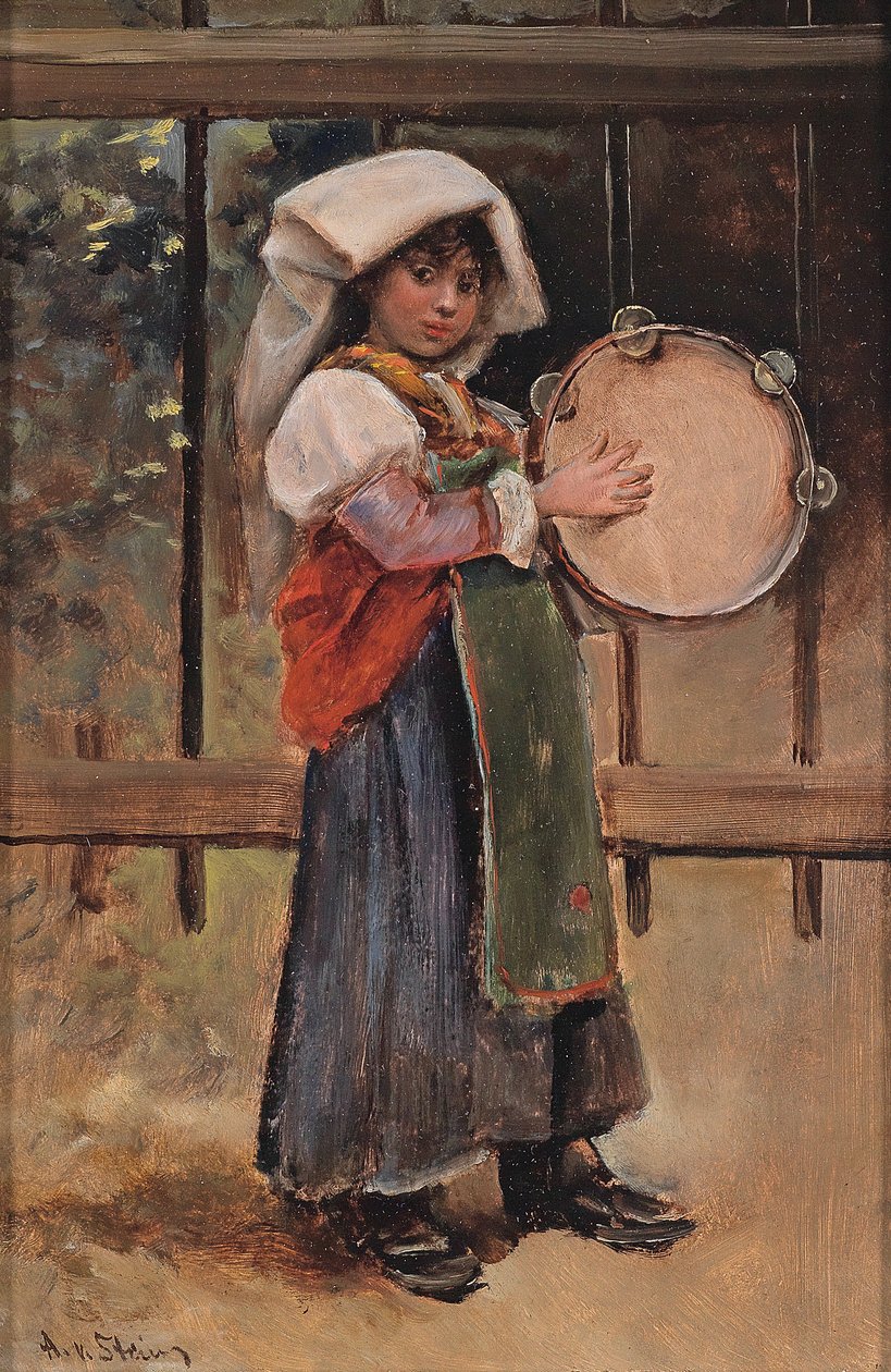 Onbekend Schilderij door Alwyn Stein