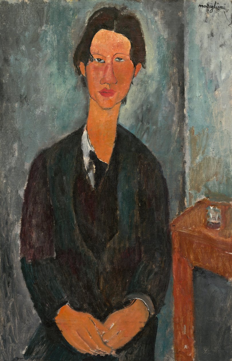 Chaim Soutine, 1917 door Amedeo Modigliani