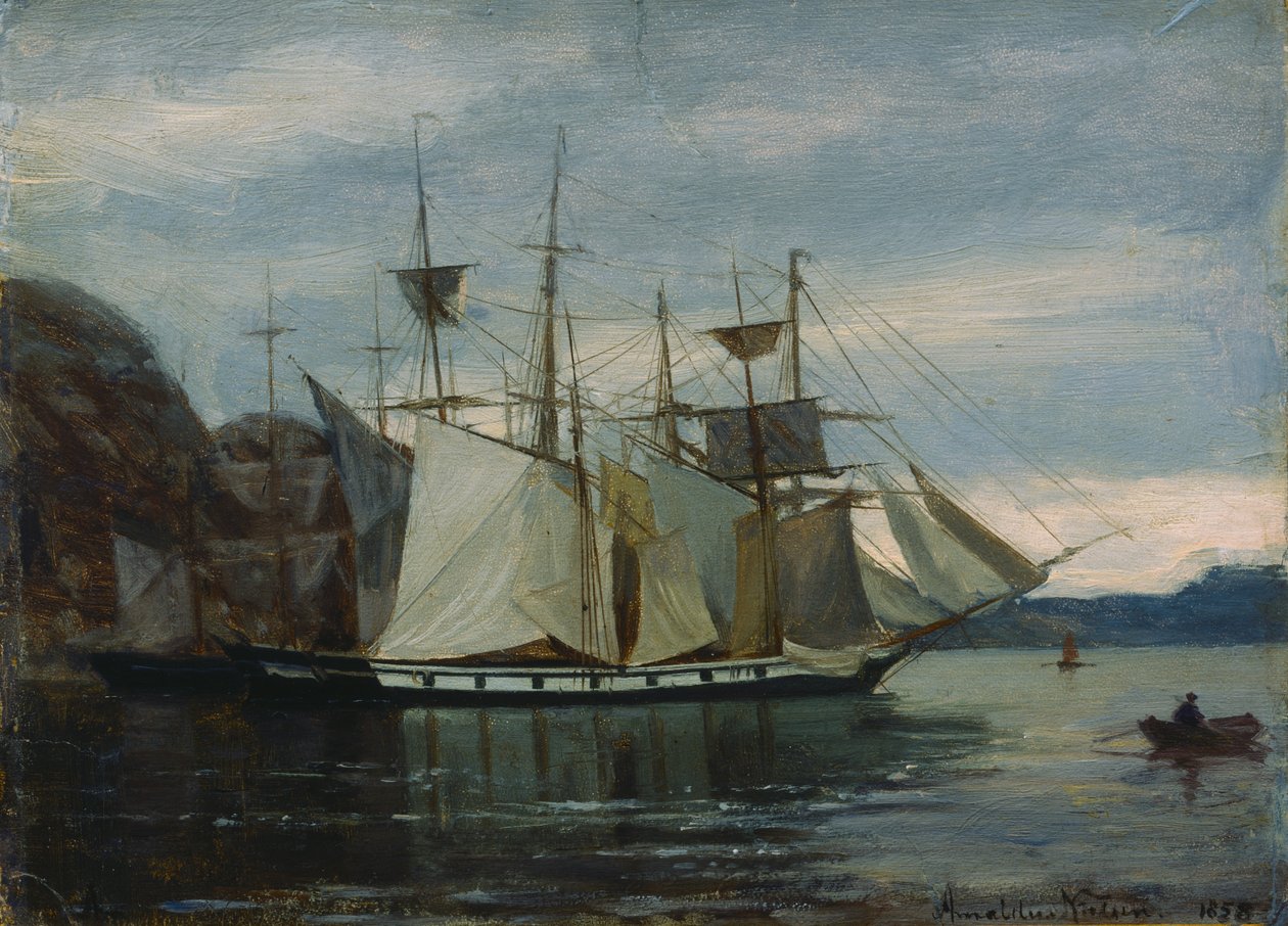 Kleven, Mandal door Amaldus Nielsen