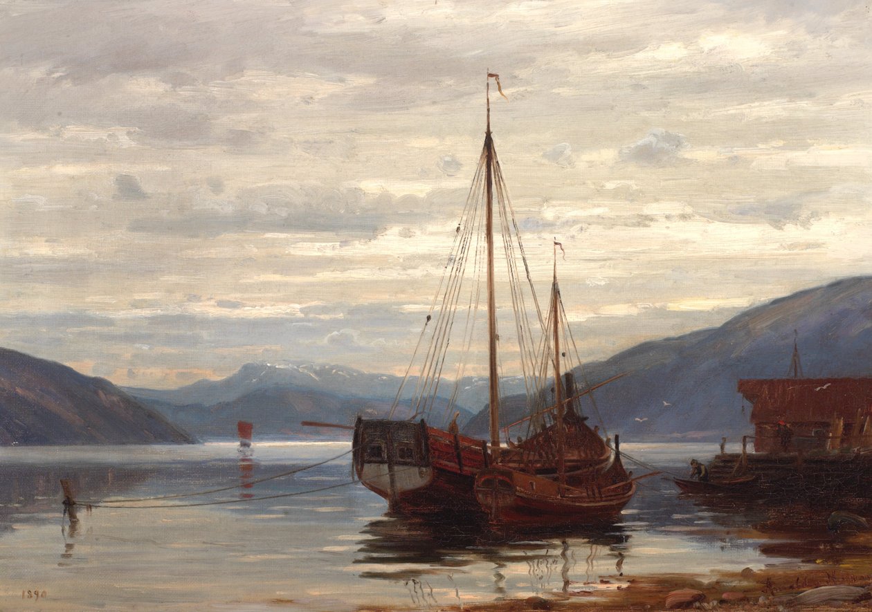 Noors  Partij van Balestrand Partij van Balestrand door Amaldus Nielsen