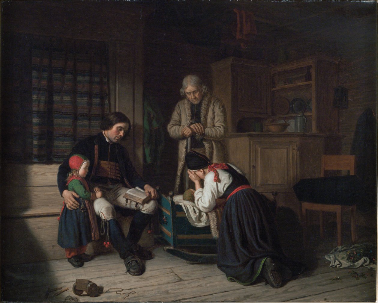 Het laatste bed van De Kleine door Amalia Lindegren