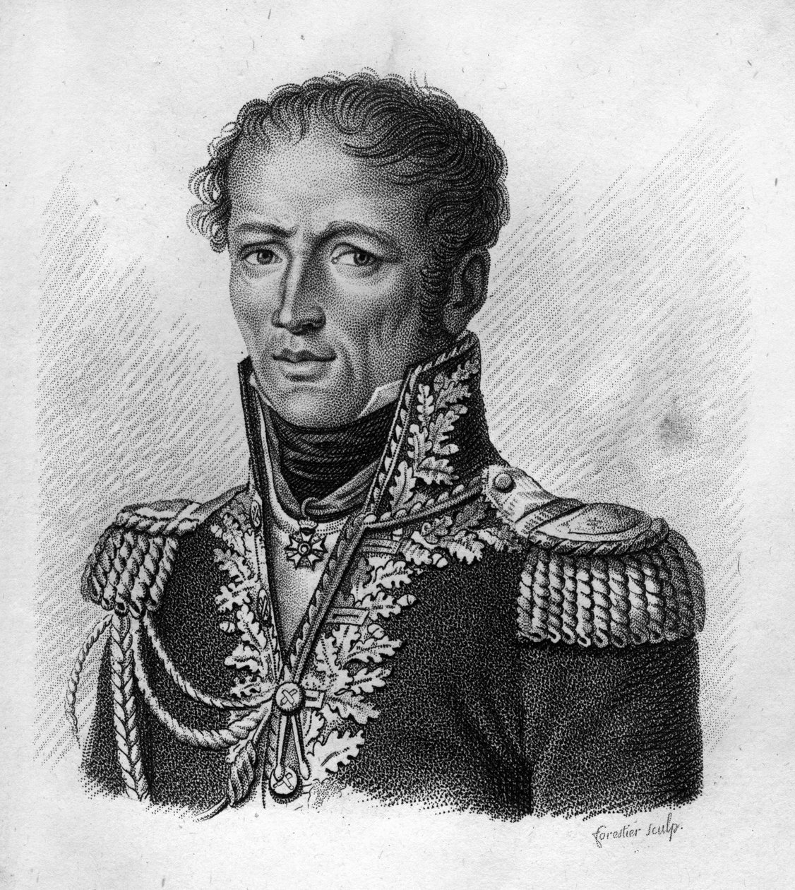 Antoine, Graaf Drouot, Franse generaal door Ambroise Tardieu