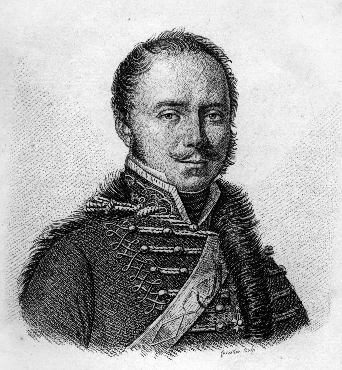 Charles François Lebrun, Hertog van Placentia Franse politicus (1739 tot 1824). in “Portretten van de Franse generaals na de overwinningen en veroveringen van de Fransen”. Gegraveerd door Ambroise Tardieu in 1818. Stella Collectie door Ambroise Tardieu