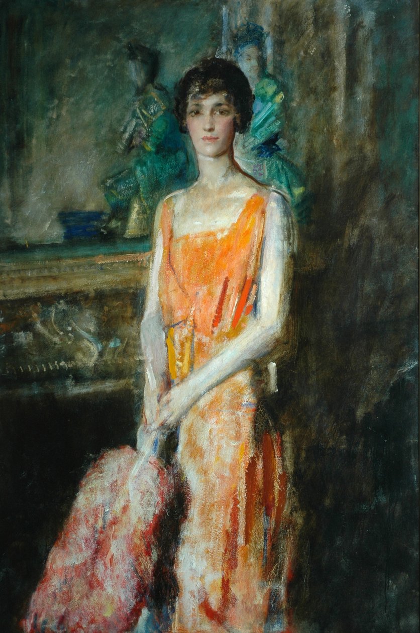 Mademoiselle de Pourtales, ca. 1925 door Ambrose McEvoy