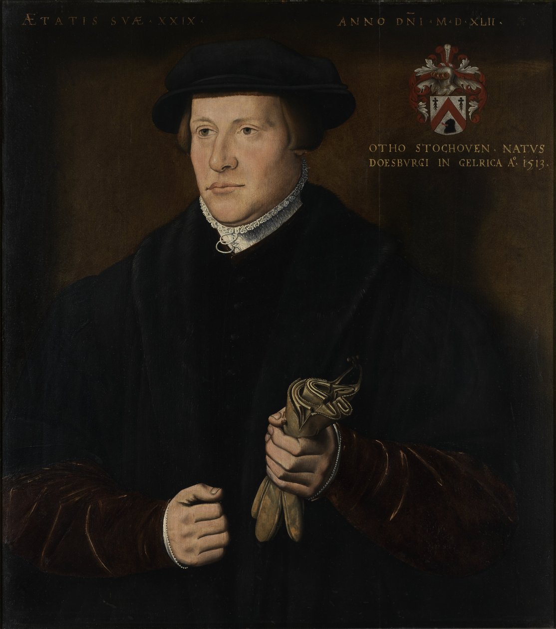 Portret van Otto Stochoven door Ambrosius Benson