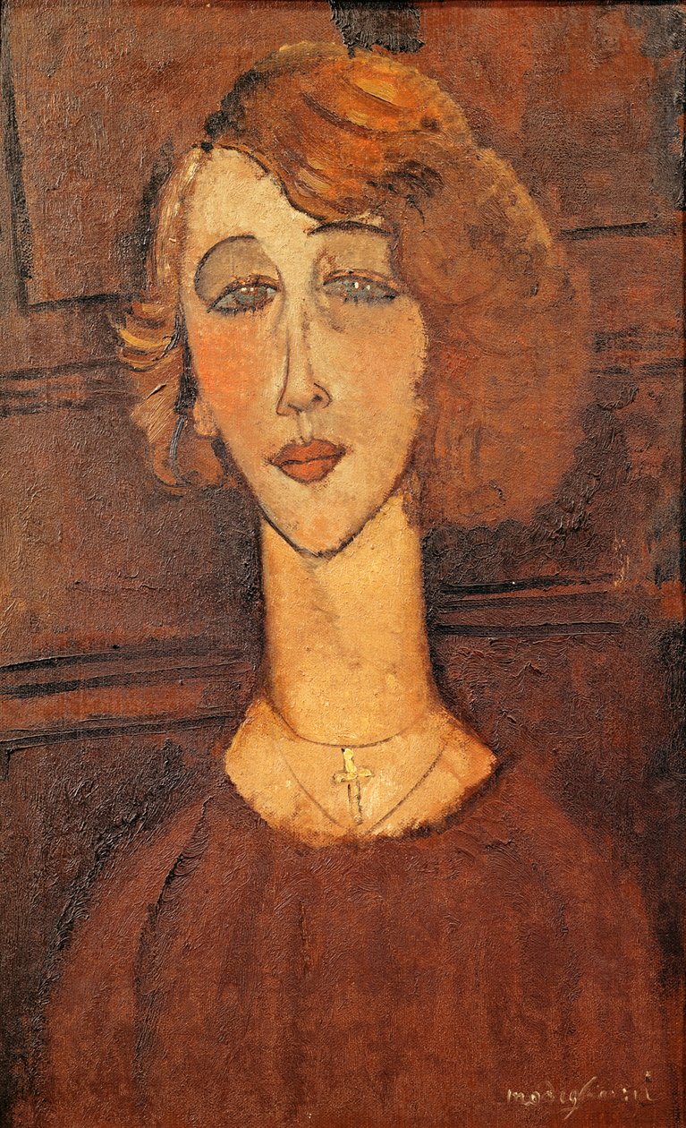 Renee, 1917 door Amedeo Modigliani