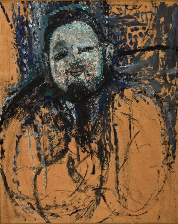 Portret van Diego Rivera door Amedeo Modigliani