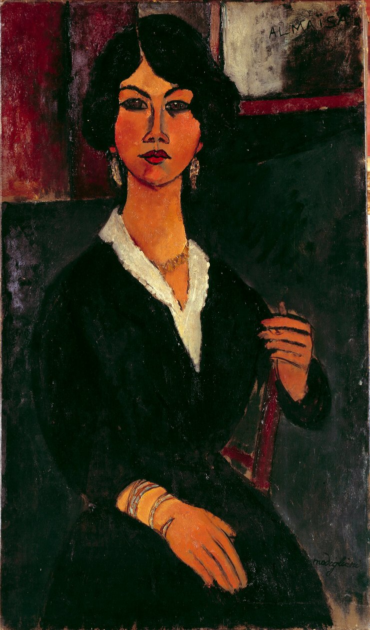 Almaisa de Algerijnse door Amedeo Modigliani