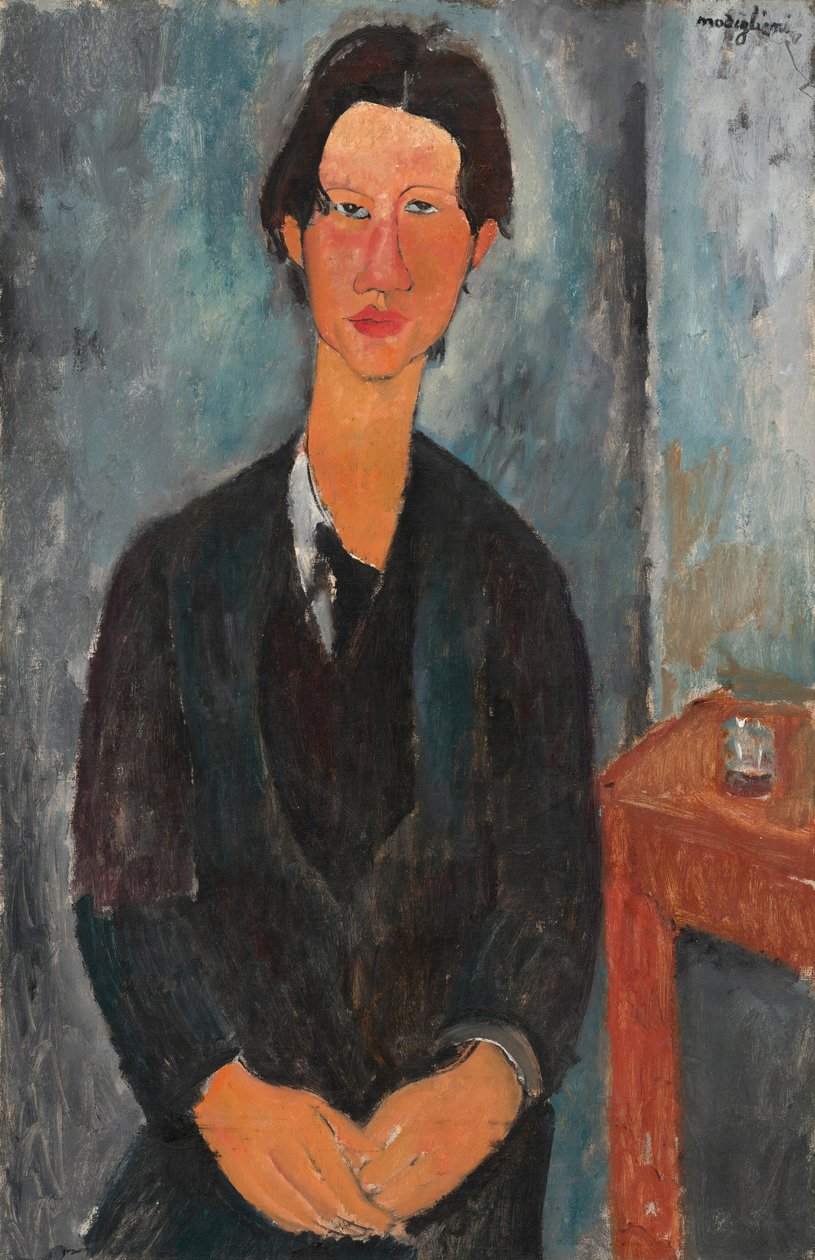 Chaim Soutine door Amedeo Modigliani