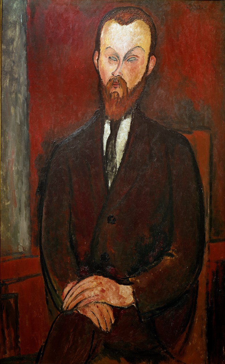 Graaf Wielhorski door Amedeo Modigliani