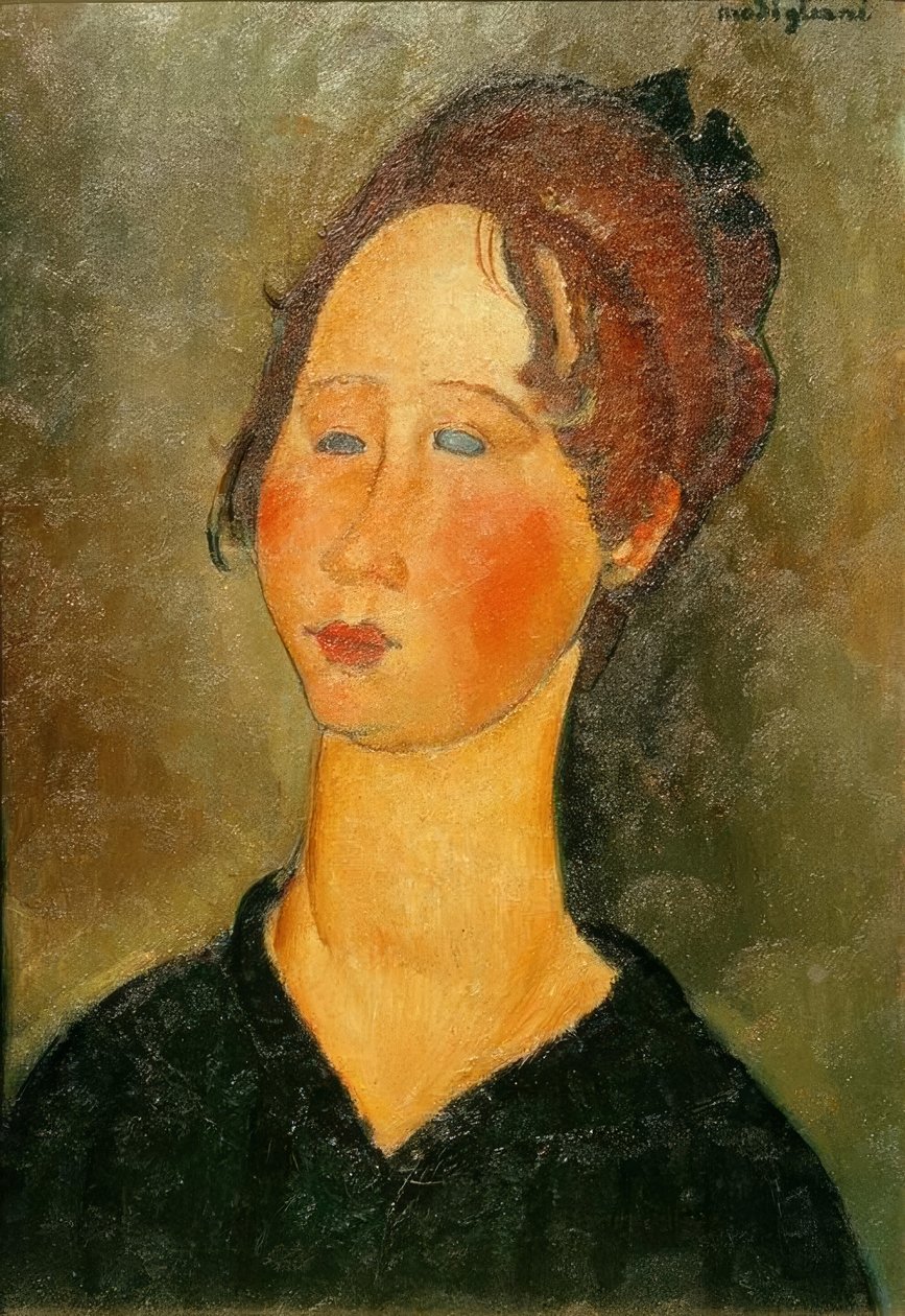 De Bourgondische door Amedeo Modigliani