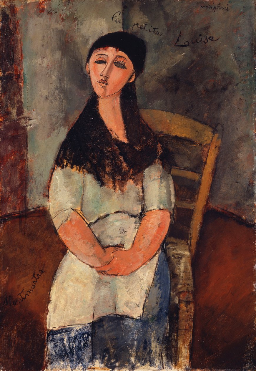 Kleine Louise door Amedeo Modigliani