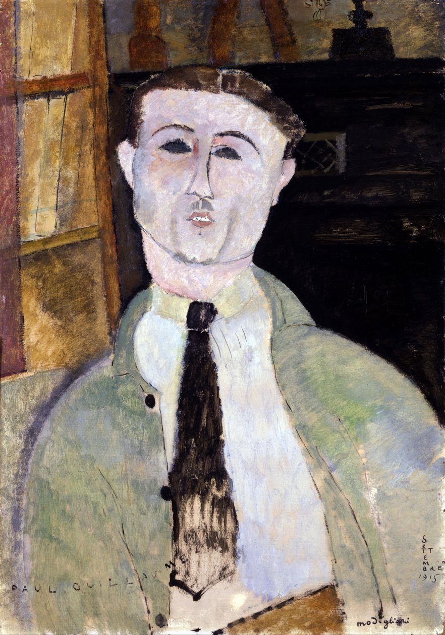 Paul Guillaume door Amedeo Modigliani