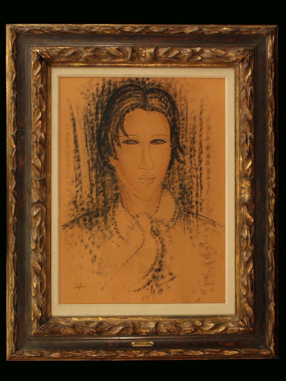 Portret van Soutine door Amedeo Modigliani