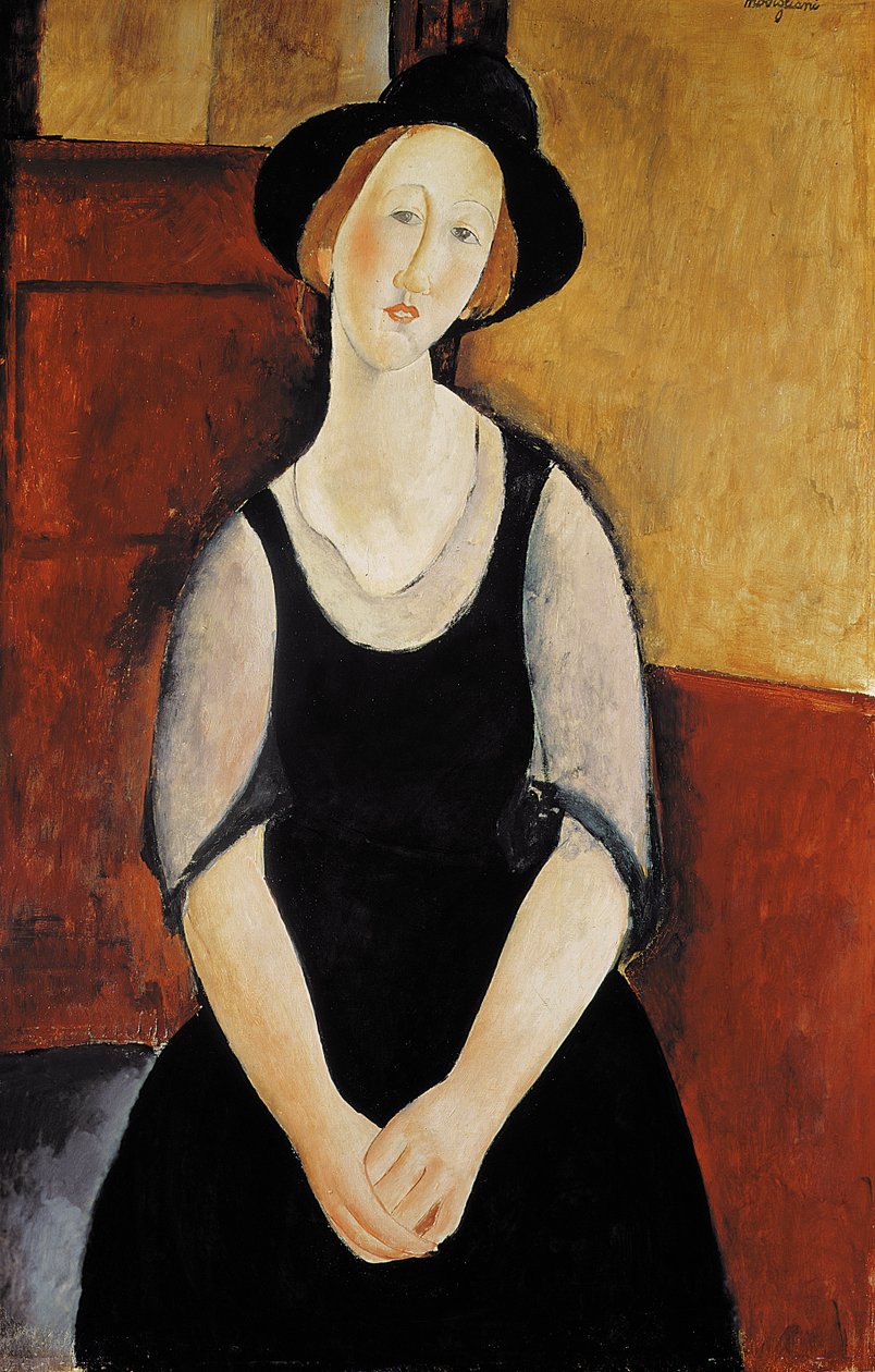 Portret van Thora Klinckowström door Amedeo Modigliani