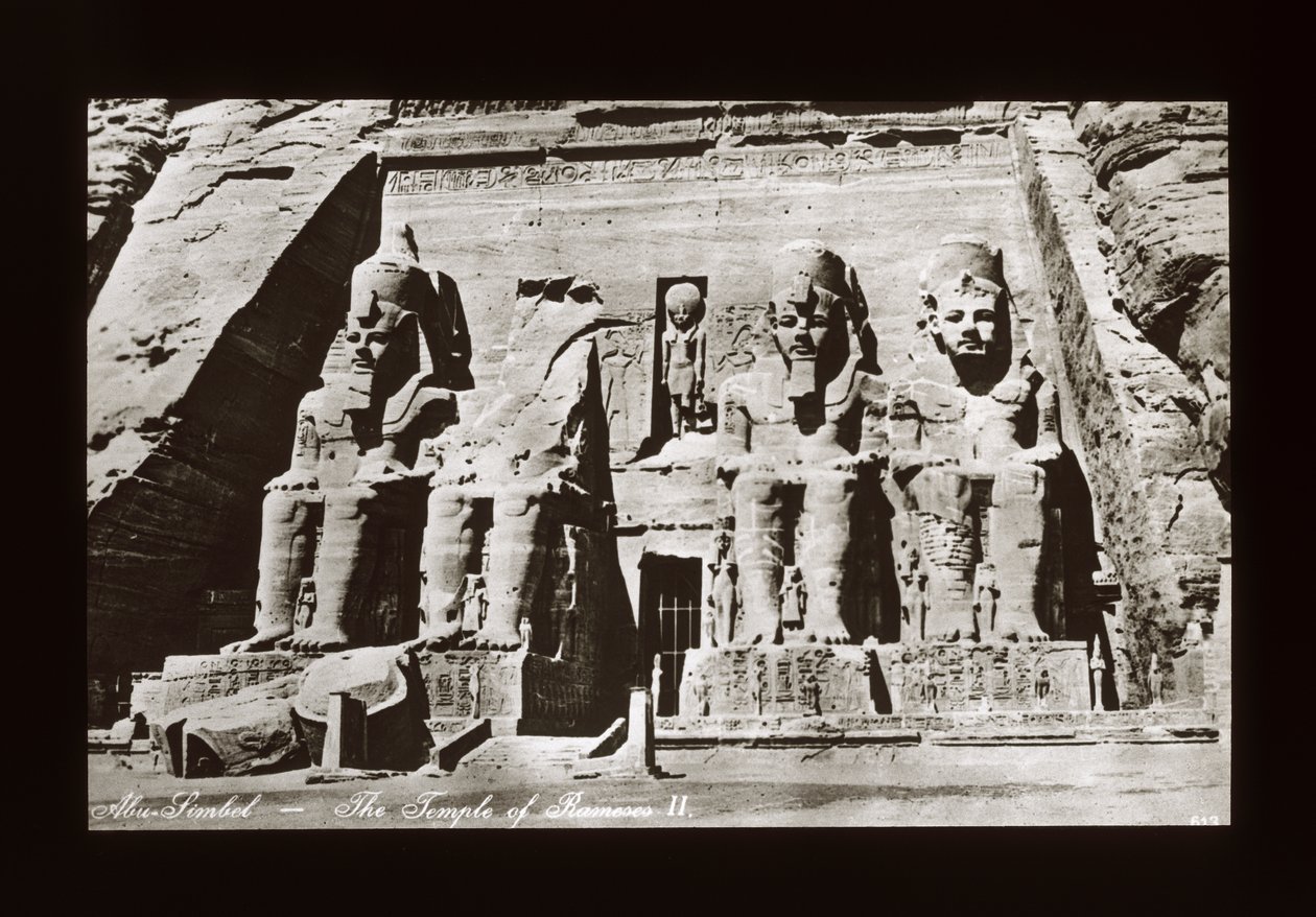 Abu Simbel - De Tempel van Ramses II door American Photographer