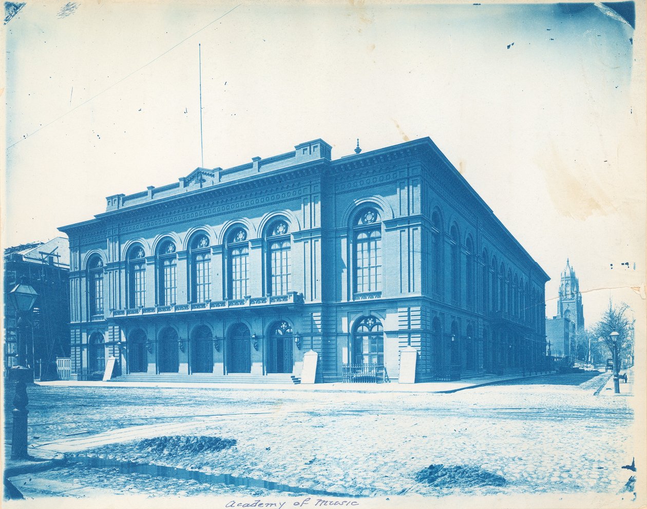 Academy of Music, Broad en Locust Streets, Philadelphia, PA, c.1865 door American Photographer