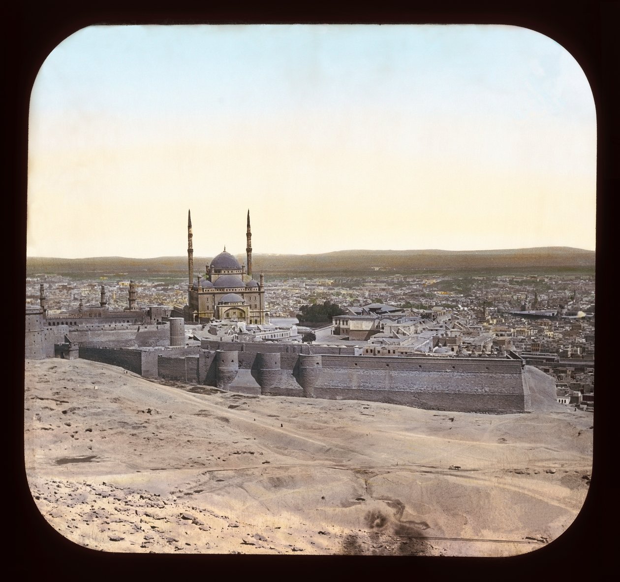 Egypte - Caïro vanaf Mokattam Heuvels door American Photographer