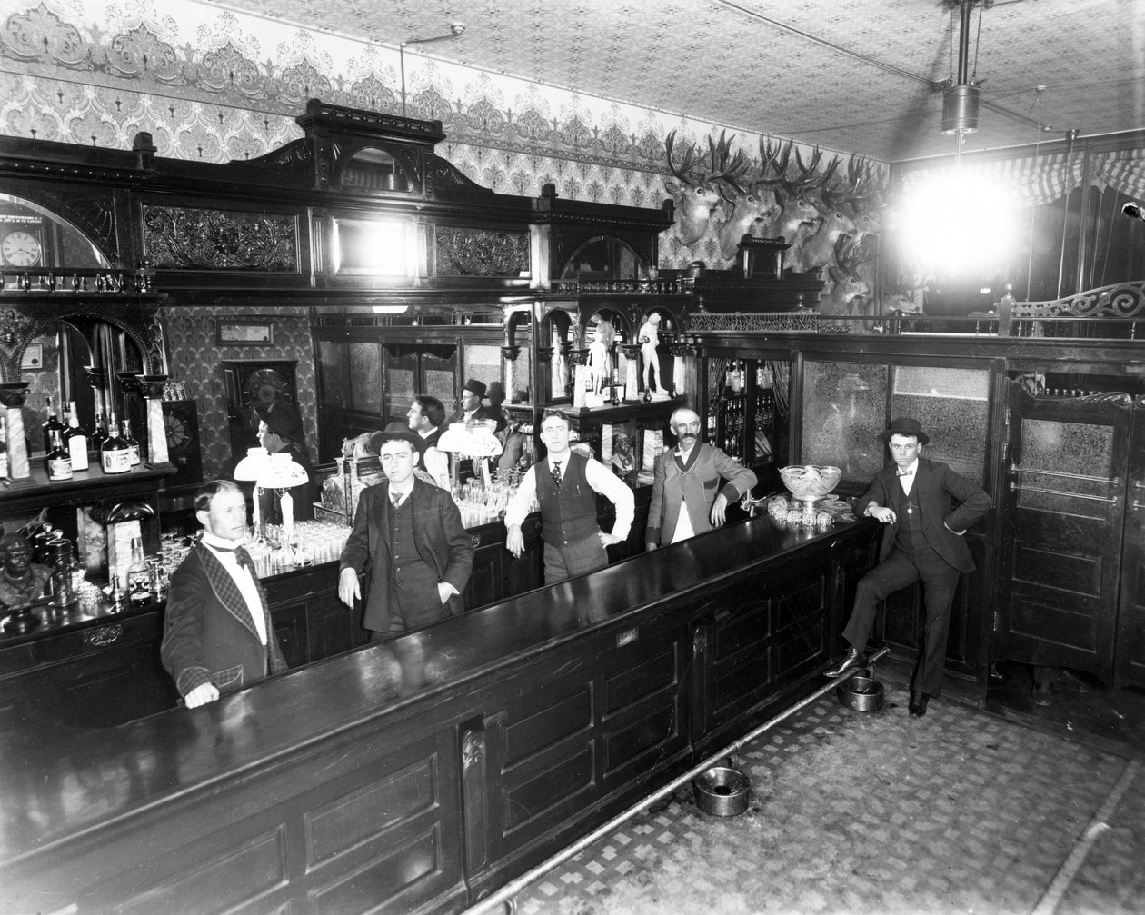 Leadville Saloon, c.1883-89 door American Photographer