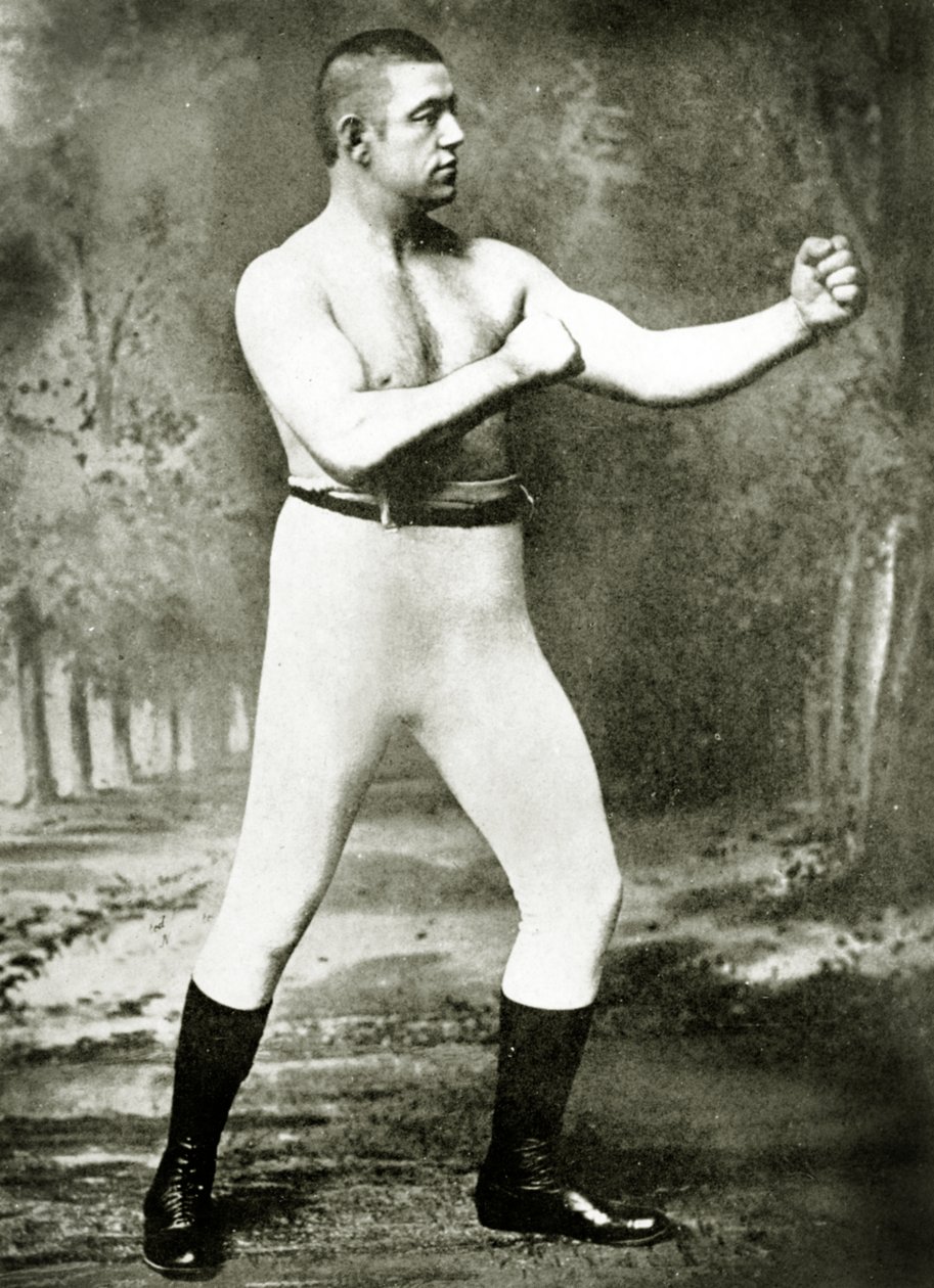 Onbekende bokser, c.1900 door American Photographer