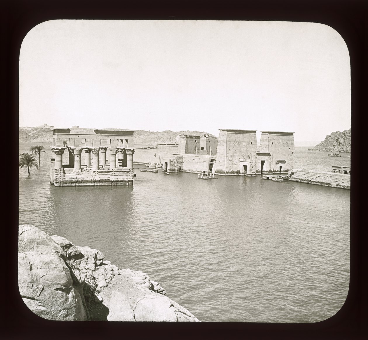 Uitzicht op de Tempel van Philae, 1908 door American Photographer