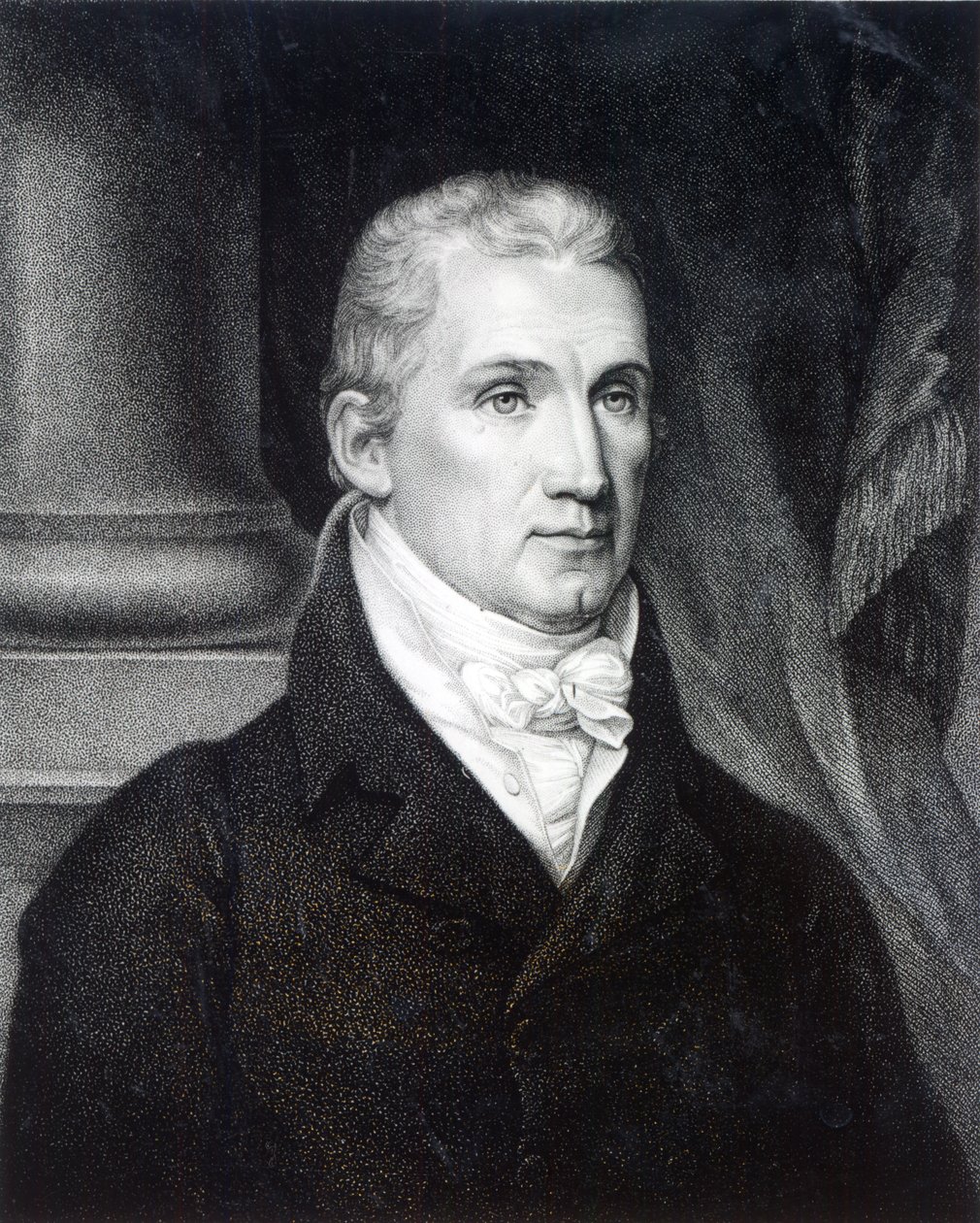 James Monroe, gegraveerd door Thomas Gimbrede (1781-1832) door American School