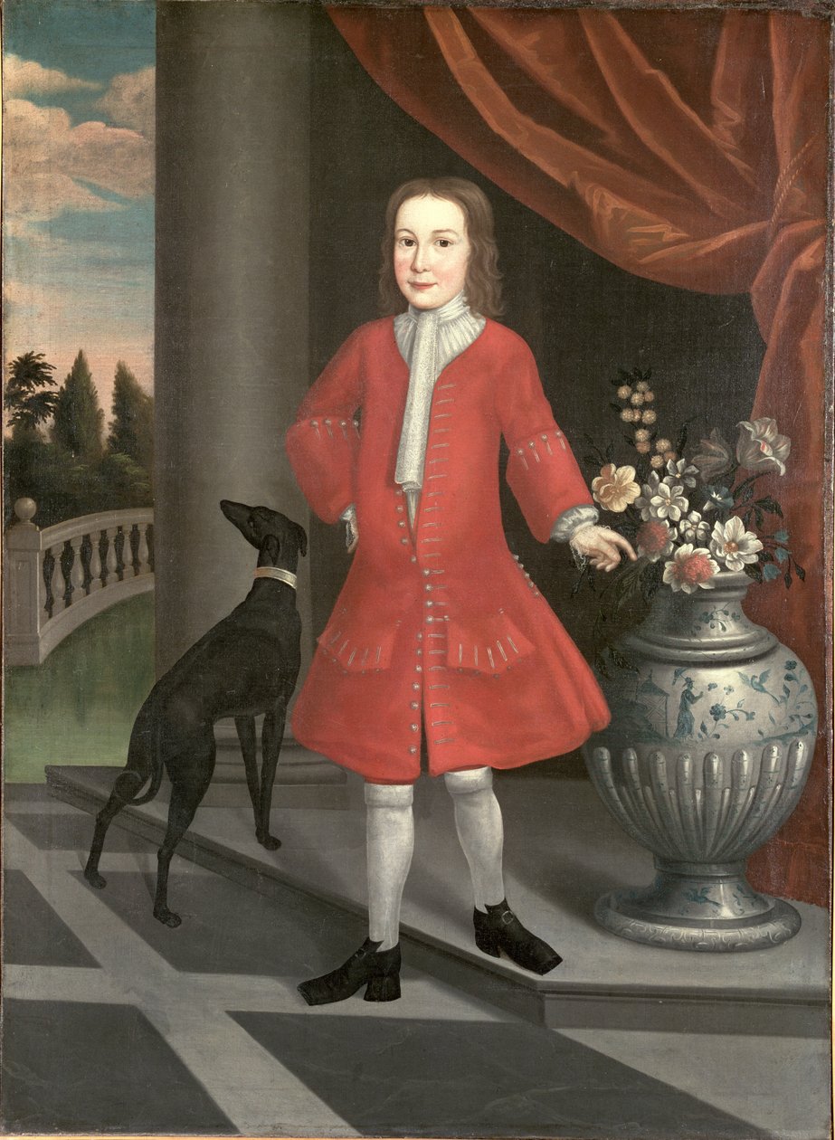 Portret van Pierre van Cortlandt, ca. 1731 door American School