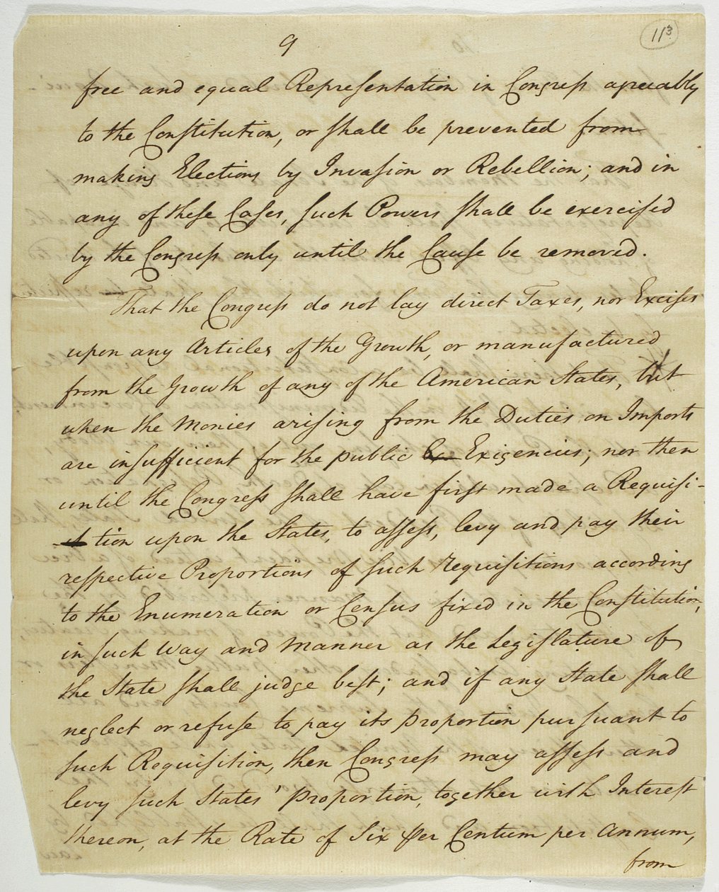 De Bill of Rights, kopie ondertekend in Federal Hall, 1789 door American School