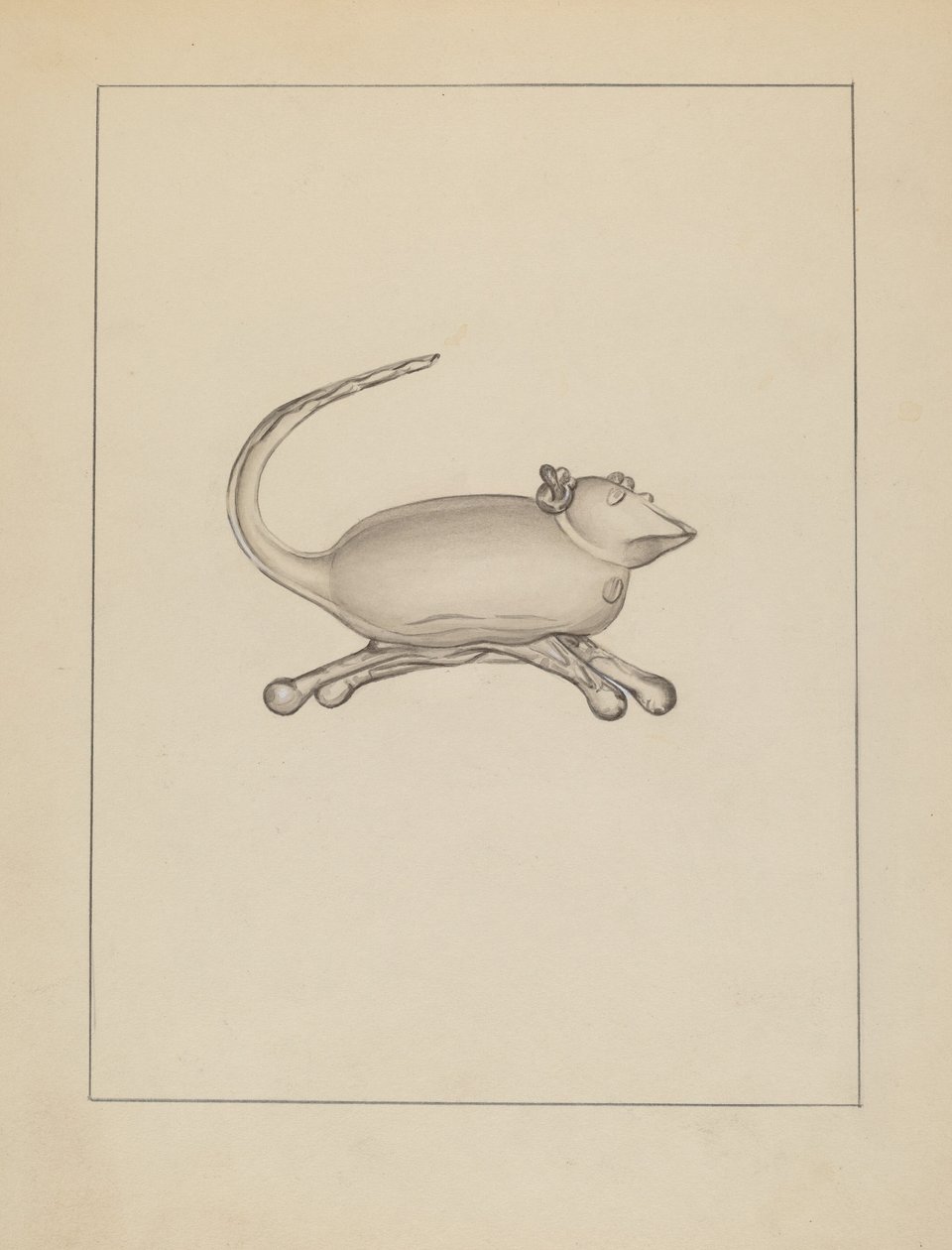 Glazen Muis door American 20th Century