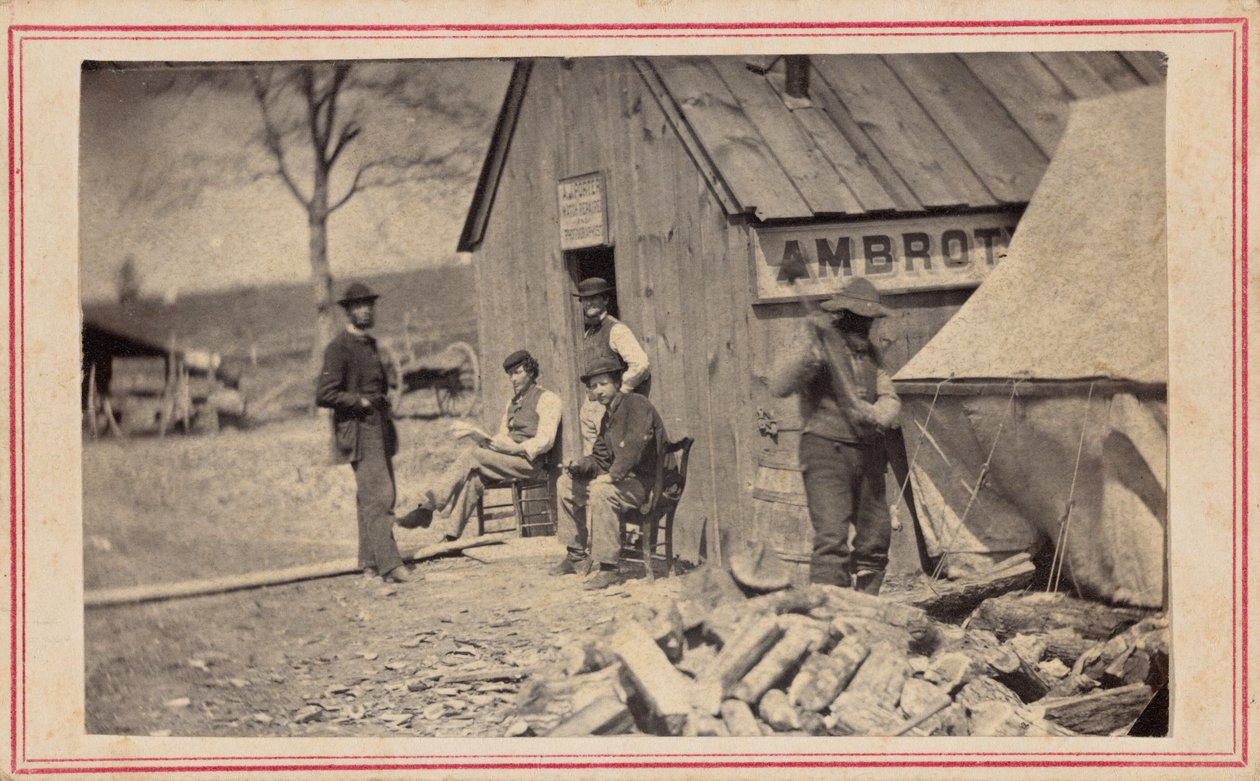 A.J. Porter Ambrotype Studio,1860 (foto) door American Photographer