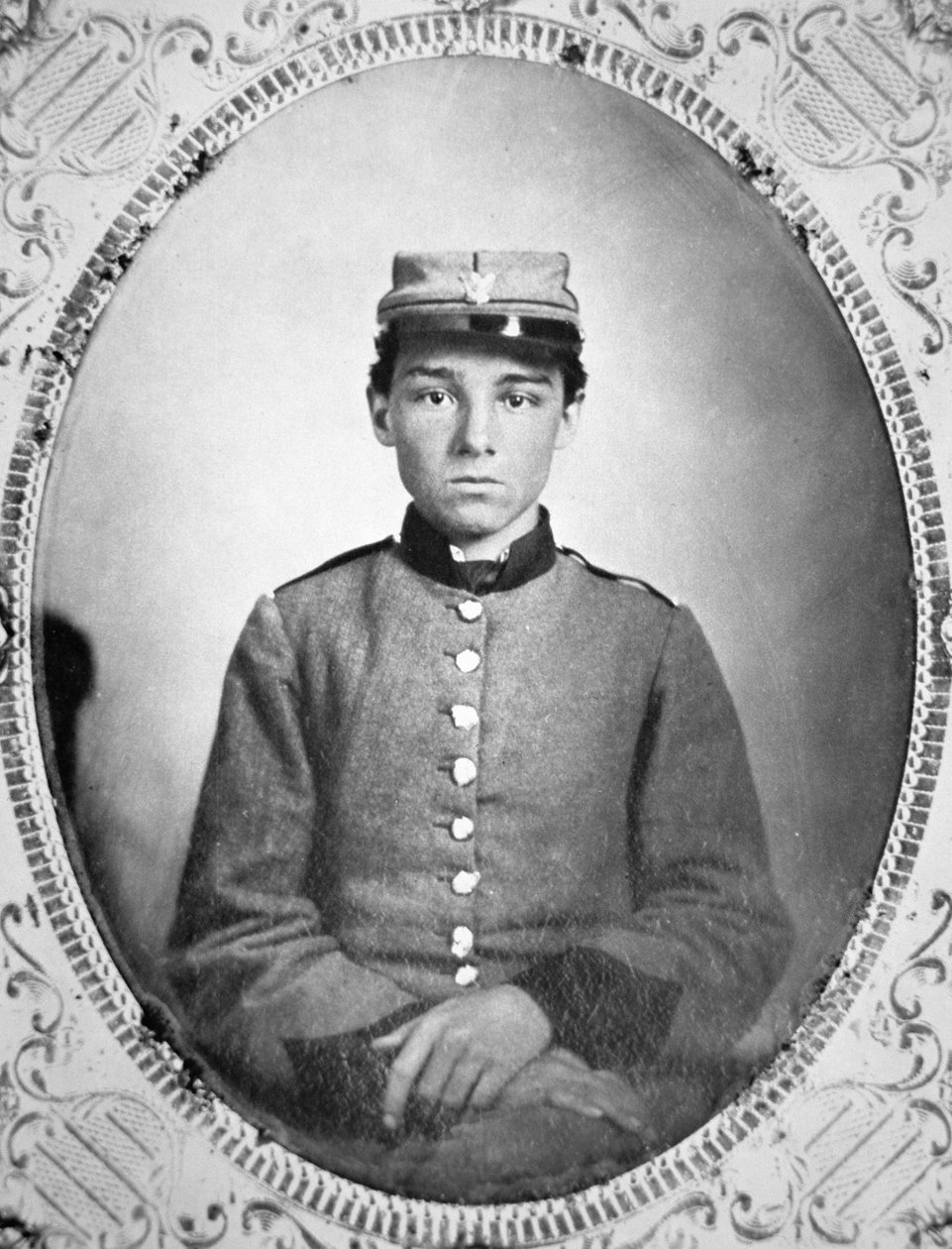 Edwin Tennison, soldaat van het Confederale Leger door American Photographer