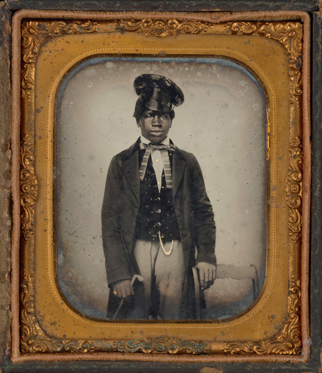 George Burns,april 1859 (foto) door American Photographer