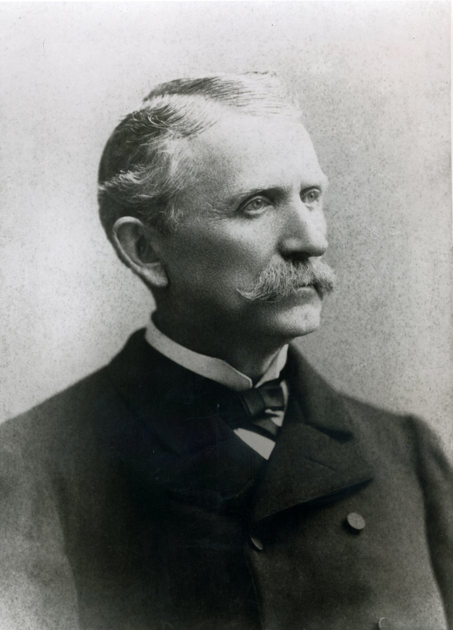 James B. Hume, hoofd van de detectives van Wells Fargo door American Photographer