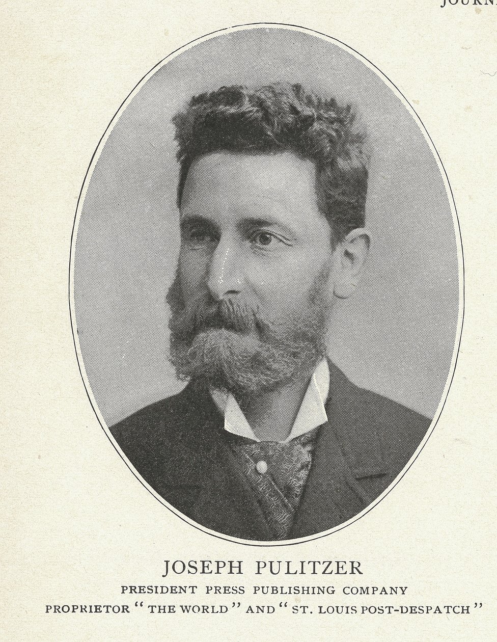 Joseph Pulitzer, illustratie uit 